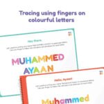 Personalised Name Writing Practice Book