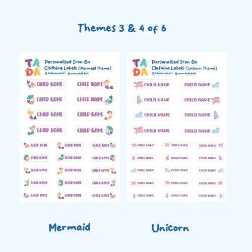 Personalised Clothing Labels